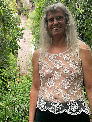 Slutty naked sexy grandma